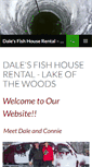 Mobile Screenshot of dalefishinglakeofthewoods.net